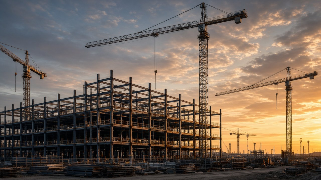 Construction cranes