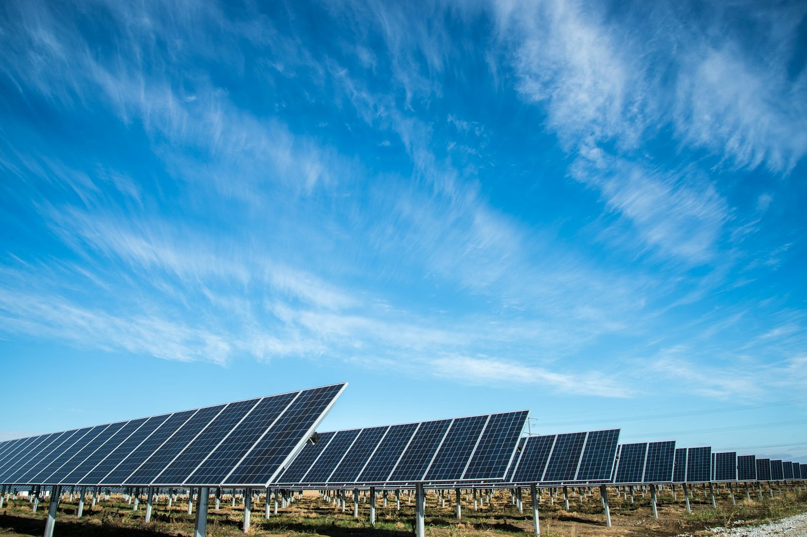 Solar module field